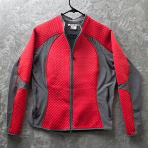 Nike Golf Sphere Thermal Jacket Large Red Gray